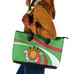 Personalized Burundi Leather Tote Bag 63rd Anniversary of Independence