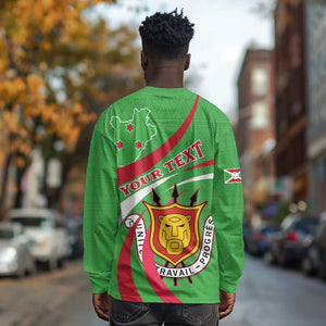 Personalized Burundi Long Sleeve Shirt 63rd Anniversary of Independence