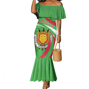 Personalized Burundi Mermaid Dress 63rd Anniversary of Independence