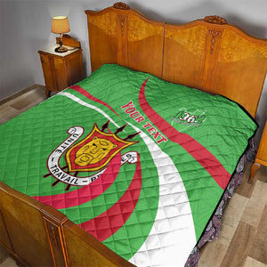 Personalized Burundi Quilt 63rd Anniversary of Independence