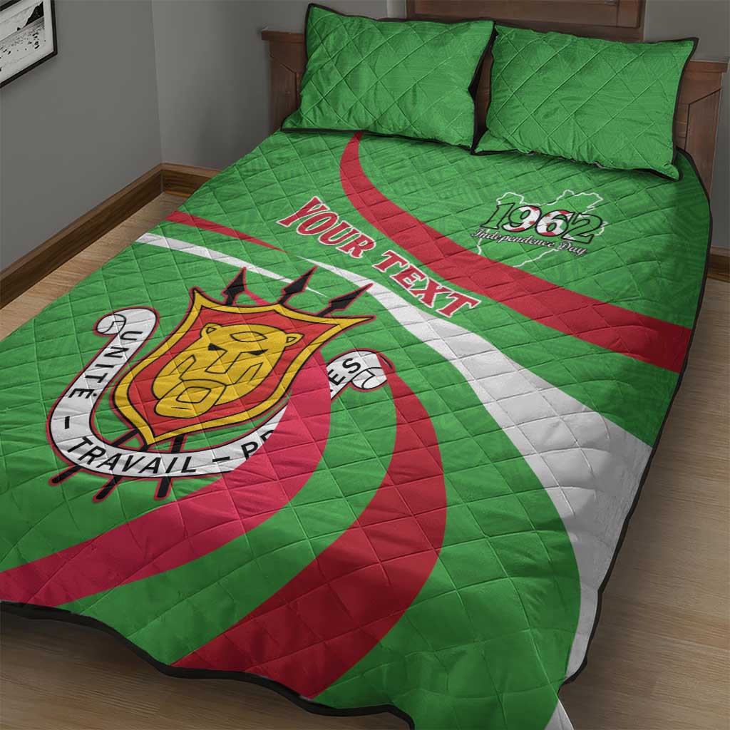 Personalized Burundi Quilt Bed Set 63rd Anniversary of Independence