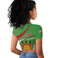 Personalized Burundi Raglan Cropped T shirt 63rd Anniversary of Independence