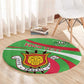 Personalized Burundi Round Carpet 63rd Anniversary of Independence