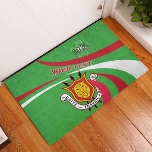 Personalized Burundi Rubber Doormat 63rd Anniversary of Independence