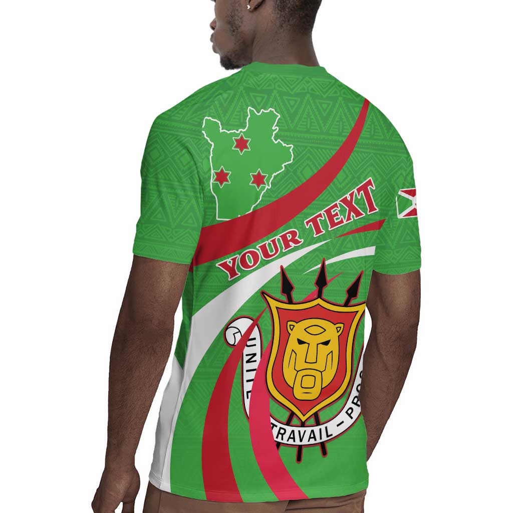 Personalized Burundi Rugby Jersey 63rd Anniversary of Independence
