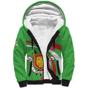 Personalized Burundi Sherpa Hoodie 63rd Anniversary of Independence