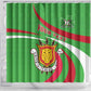 Personalized Burundi Shower Curtain 63rd Anniversary of Independence