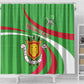 Personalized Burundi Shower Curtain 63rd Anniversary of Independence