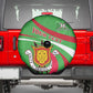Personalized Burundi Spare Tire Cover 63rd Anniversary of Independence