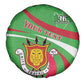 Personalized Burundi Spare Tire Cover 63rd Anniversary of Independence