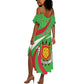 Personalized Burundi Summer Maxi Dress 63rd Anniversary of Independence