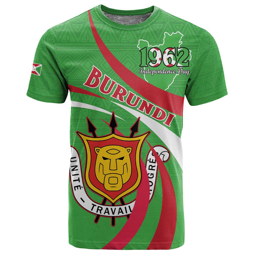 Personalized Burundi T shirt 63rd Anniversary of Independence