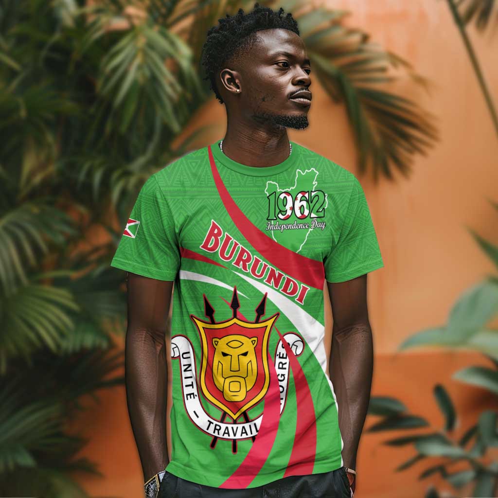 Personalized Burundi T shirt 63rd Anniversary of Independence