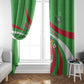 Personalized Burundi Window Curtain 63rd Anniversary of Independence