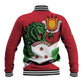Personalized Jamhuri ya Burundi Baseball Jacket Lion With Coat Of Arms - Flag Style