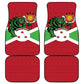 Personalized Jamhuri ya Burundi Car Mats Lion With Coat Of Arms - Flag Style