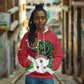 Personalized Jamhuri ya Burundi Hoodie Lion With Coat Of Arms - Flag Style