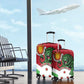 Personalized Jamhuri ya Burundi Luggage Cover Lion With Coat Of Arms - Flag Style