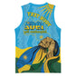Personalized Happy Rwanda Independence Day Basketball Jersey Coat Of Arms With Map - African Pride