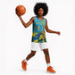 Personalized Happy Rwanda Independence Day Basketball Jersey Coat Of Arms With Map - African Pride