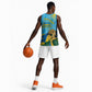 Personalized Happy Rwanda Independence Day Basketball Jersey Coat Of Arms With Map - African Pride