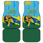 Personalized Happy Rwanda Independence Day Car Mats Coat Of Arms With Map