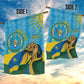 Personalized Happy Rwanda Independence Day Garden Flag Coat Of Arms With Map