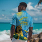 Personalized Happy Rwanda Independence Day Hawaiian Shirt Coat Of Arms With Map