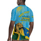 Personalized Happy Rwanda Independence Day Rugby Jersey Coat Of Arms With Map