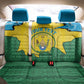 Personalized Jamhuri ya Rwanda Back Car Seat Cover Coat Of Arms Imigongo Pattern