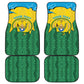 Personalized Jamhuri ya Rwanda Car Mats Coat Of Arms Imigongo Pattern