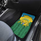 Personalized Jamhuri ya Rwanda Car Mats Coat Of Arms Imigongo Pattern