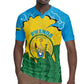 Personalized Jamhuri ya Rwanda Rugby Jersey Coat Of Arms Imigongo Pattern