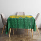 Personalized Jamhuri ya Rwanda Tablecloth Coat Of Arms Imigongo Pattern
