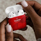 Tunisia Football AirPods Case Red Eagles of Carthage