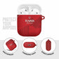 Tunisia Football AirPods Case Red Eagles of Carthage