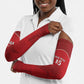 Custom Tunisia Football Arm Sleeves Red Eagles of Carthage