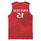 Custom Tunisia Football Basketball Jersey Eagles of Carthage Go Champion - Red Color - African Pride