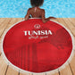 Tunisia Football Beach Blanket Eagles of Carthage Go Champion - Red Color - African Pride