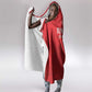 Tunisia Football Hooded Blanket Eagles of Carthage Go Champion - Red Color - African Pride