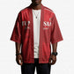 Custom Tunisia Football Kimono Red Eagles of Carthage