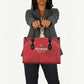 Tunisia Football Leather Bag Red Eagles of Carthage