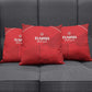 Tunisia Football Pillow Cover Red Eagles of Carthage