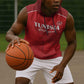 Custom Tunisia Football Sleeveless Hoodie Eagles of Carthage Go Champion - Red Color - African Pride