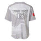 Custom Tunisia Football Baseball Jersey Eagles of Carthage Go Champion - White Color - African Pride
