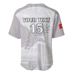 Custom Tunisia Football Baseball Jersey Eagles of Carthage Go Champion - White Color - African Pride