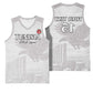 Custom Tunisia Football Basketball Jersey Eagles of Carthage Go Champion - White Color - African Pride