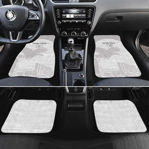 Custom Tunisia Football Car Mats Eagles of Carthage Go Champion - White Color - African Pride
