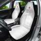 Tunisia Football Car Seat Cover Eagles of Carthage Go Champion - White Color - African Pride