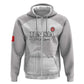 Custom Tunisia Football Hoodie Eagles of Carthage Go Champion - White Color - African Pride